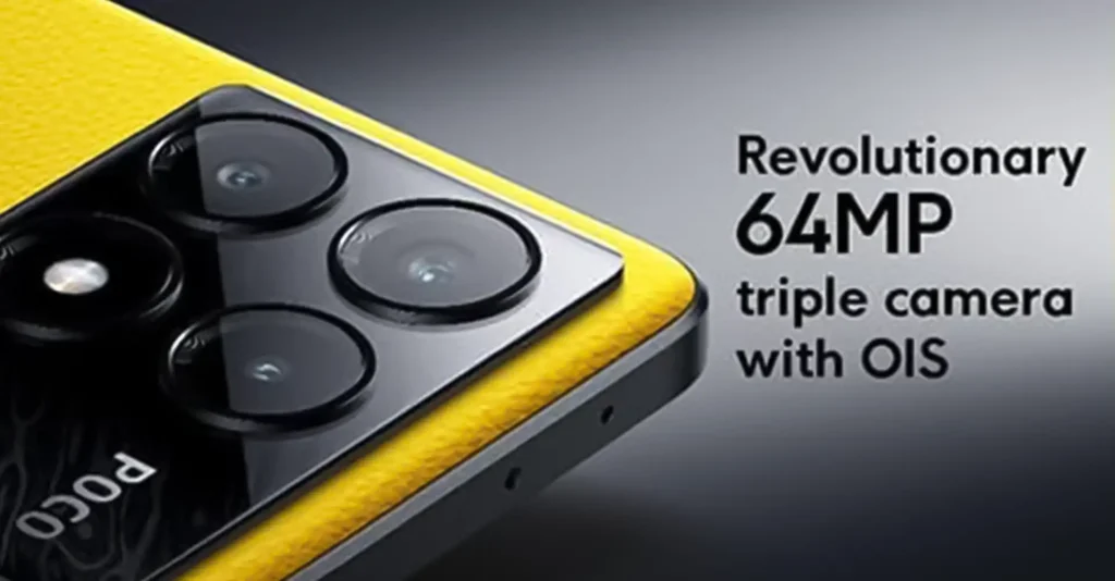 poco x6 pro camera tripla