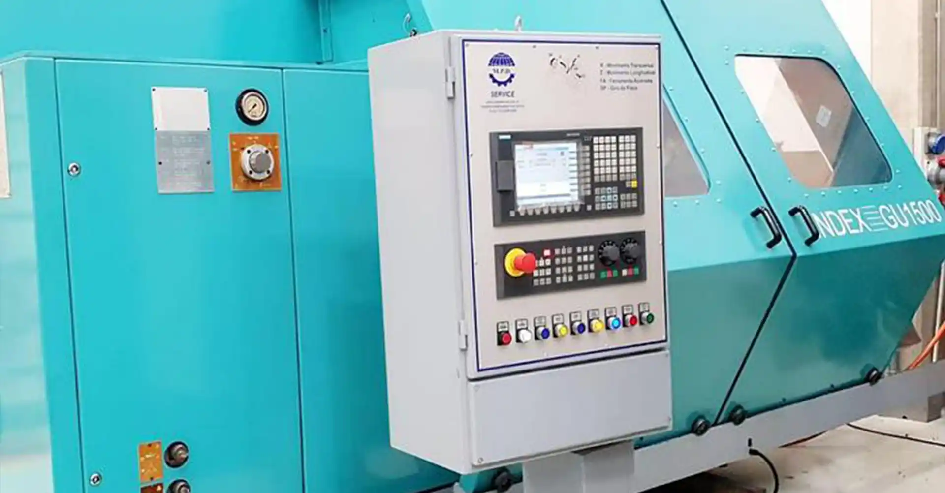 torno cnc index gu 1500 2