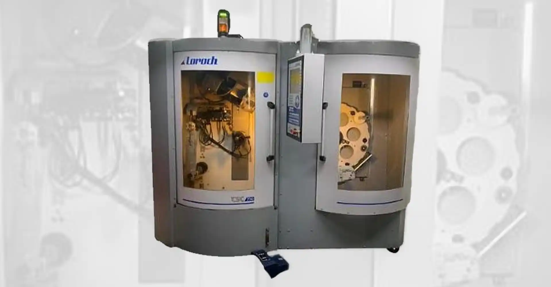 Leia mais sobre o artigo Afiadora Automática Chanfradora de Discos de Serra Loroch – Modelo: KSC710