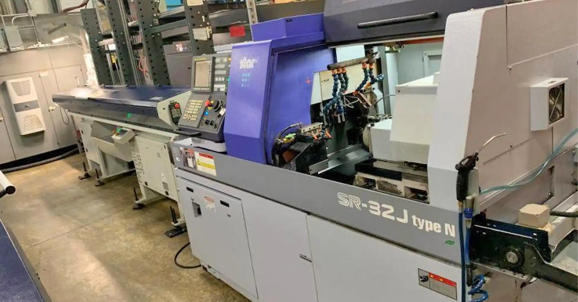 torno cnc suiço star modelo sr 32 j